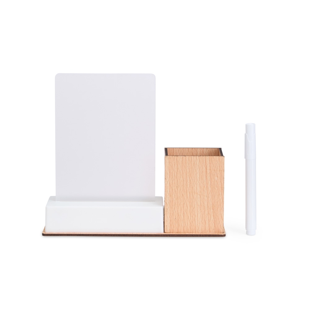 QUADRO DE MENSAGENS LED COM PORTA-CANETA — foto 1 de 1