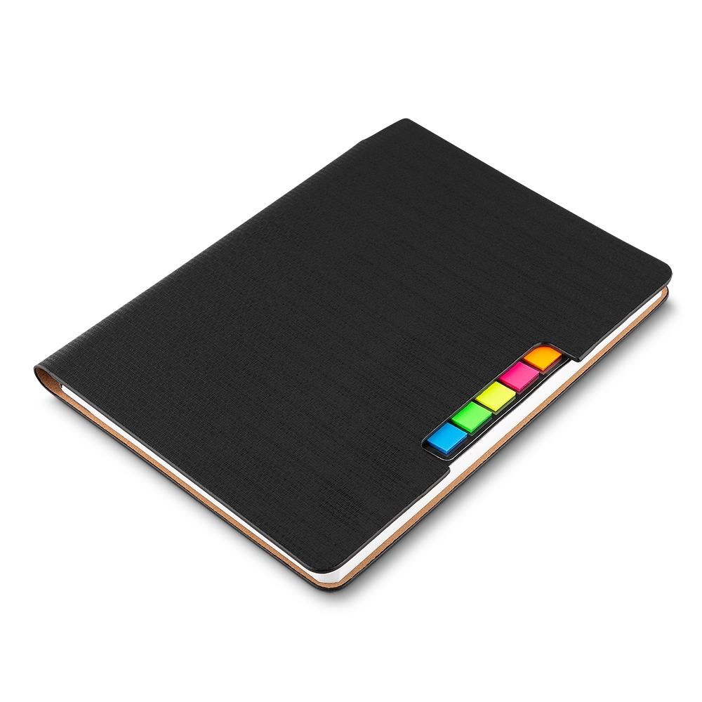 CADERNO C/ AUTOADESIVO — foto 1 de 3