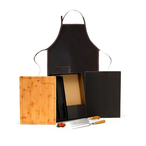 KIT PREMIUM PARA CHURRASCO - 4 PÇS — foto 1 de 2