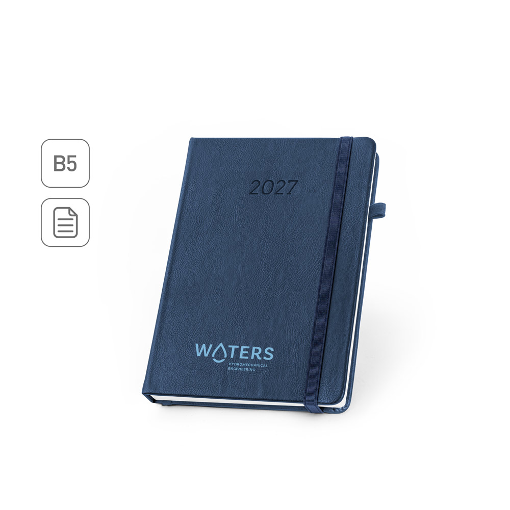 WATERS B5. Agenda B5 em PU à base de água — foto 1 de 3