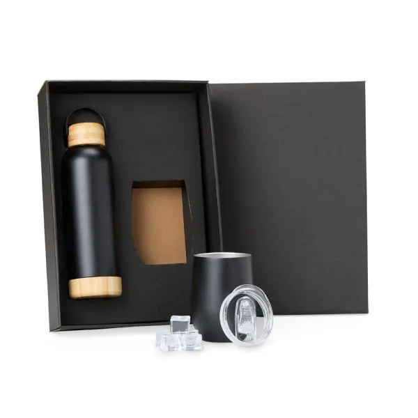 KIT GARRAFA E COPO TÉRMICO - 2 PÇS — foto 1 de 4