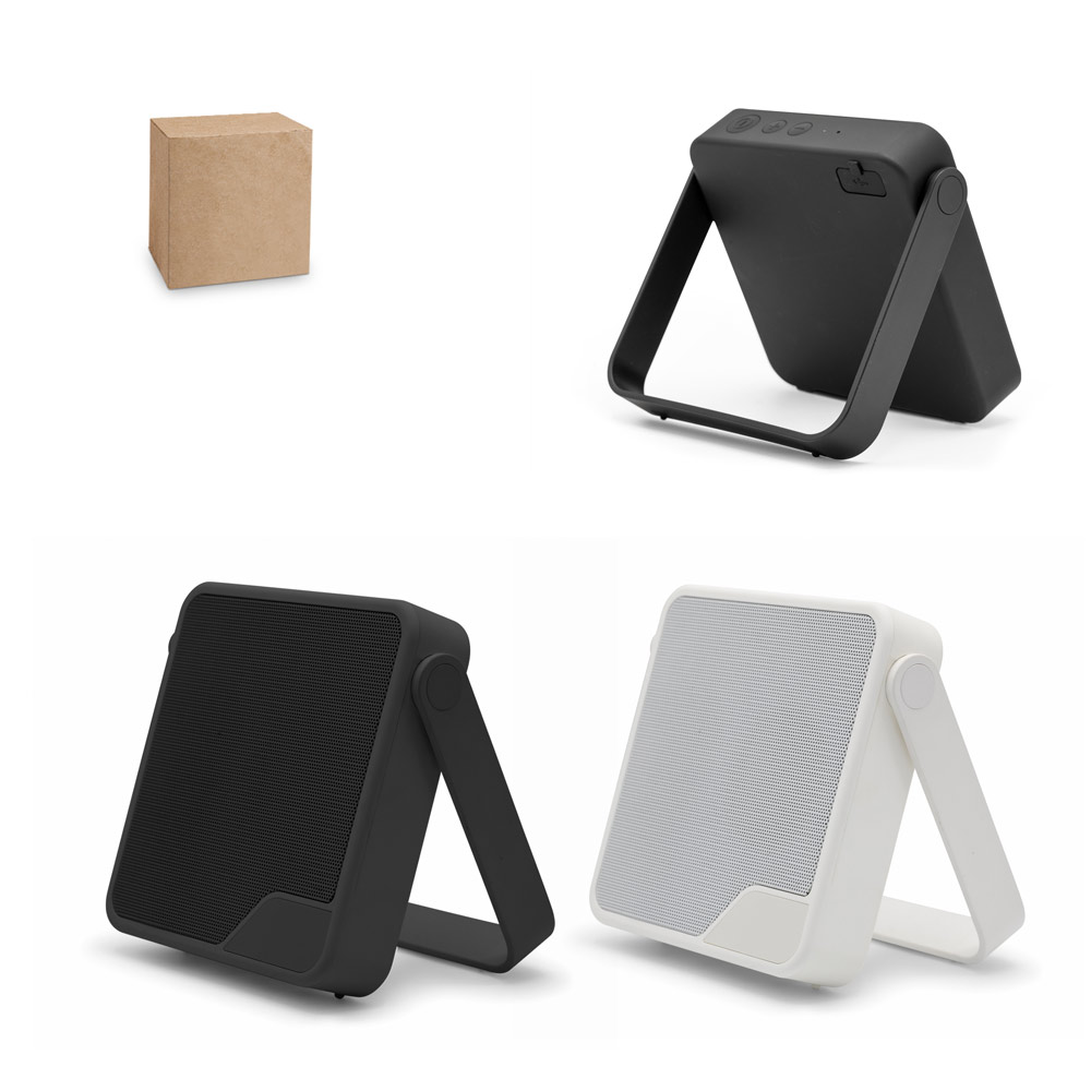DIPSTER. Coluna portátil com proteção à prova d'água (IPX7) e autonomia de 11h (1'800 mAh), em ABS 100% reciclado — foto 1 de 3