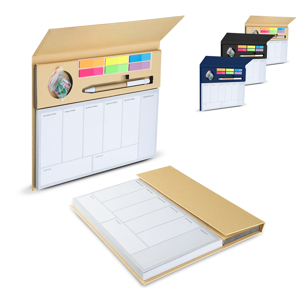 Mini Caderno com Planejamento Semanal — foto 1 de 8