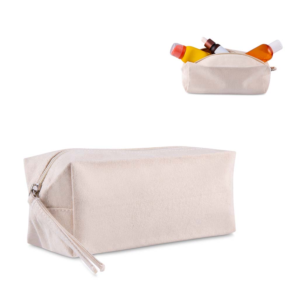 Necessaire em algodão reciclado 340g/m² — foto 1 de 4