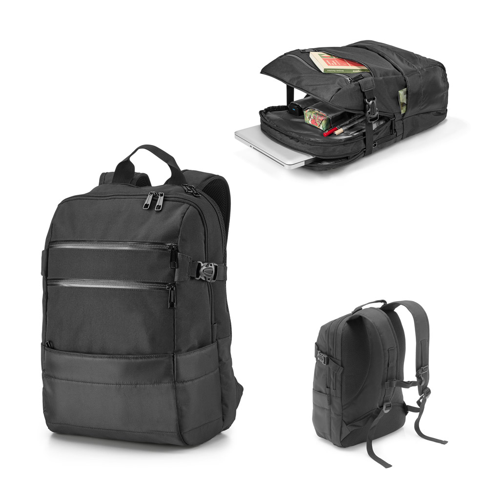 ZIPPERS BPACK. Mochila para notebook (15'6')' em 840D jacquard e 300D (25 L) — foto 1 de 2