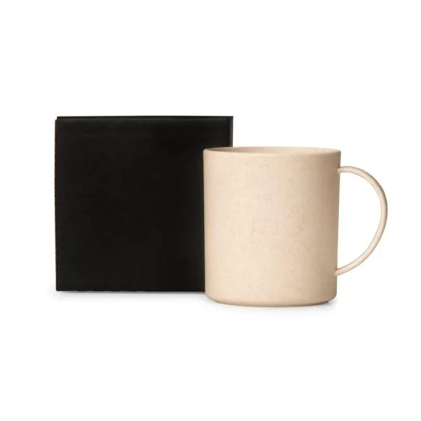 CANECA EM FIBRA DE BAMBU COM CAIXA - 350 ML — foto 1 de 1