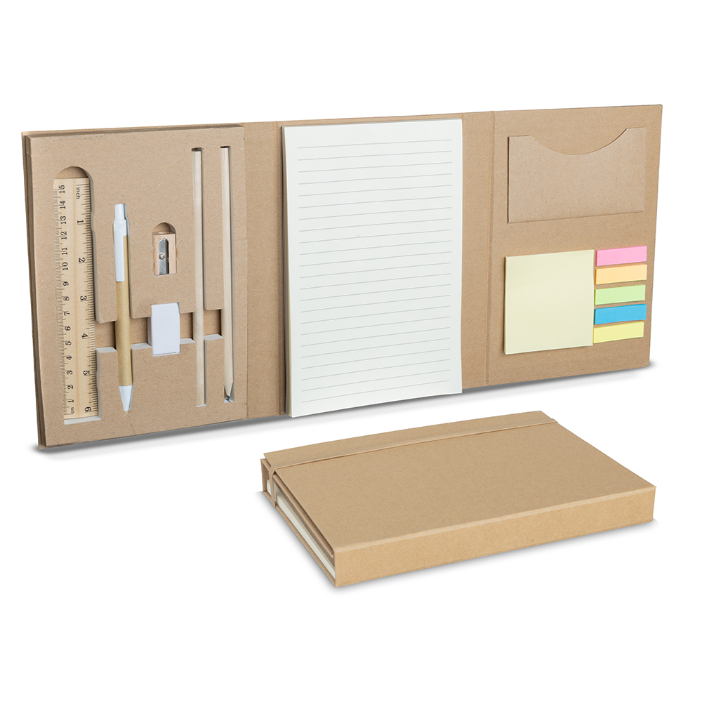Kit Escritório Capa em Papel Kraft — foto 1 de 7