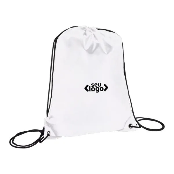 MOCHILA SACOLA EM NYLON 190D - 42X32CM — foto 1 de 5