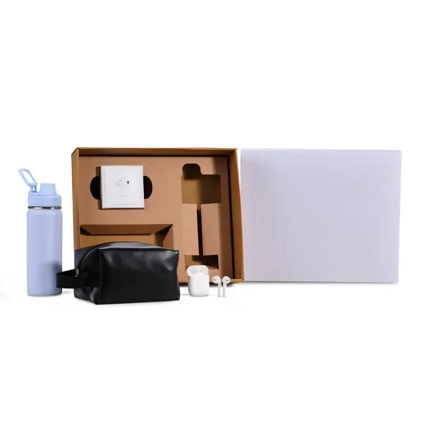 KIT GARRAFA, NECESSAIRE E FONE - 3 PÇS — foto 1 de 5