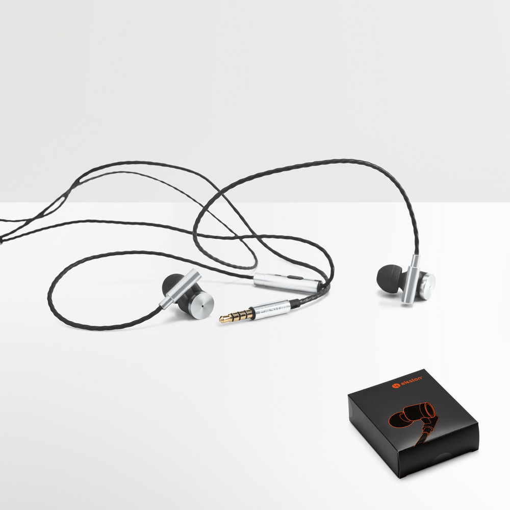 VIBRATION. Fones de ouvido em metal e ABS — foto 1 de 2