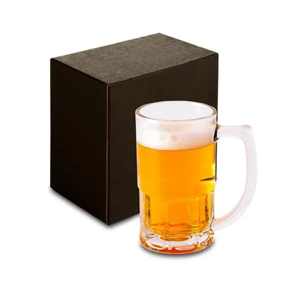 CANECA DE VIDRO PARA CHOPP / CERVEJA - 340 ML — foto 1 de 7