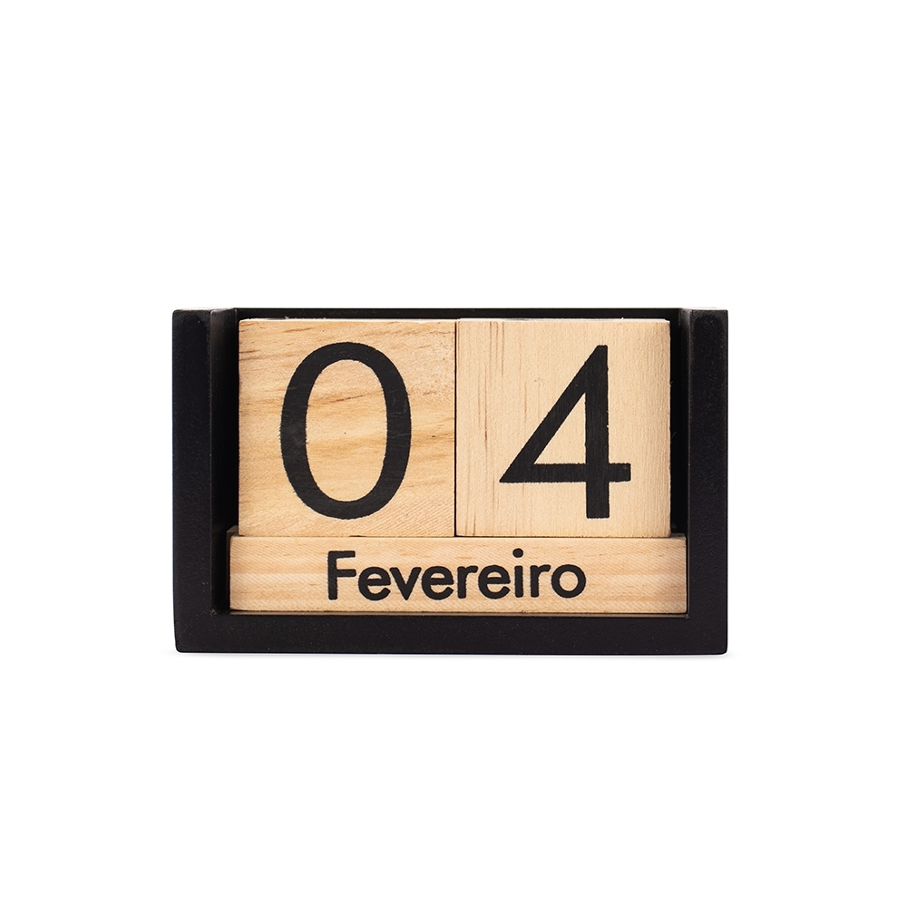 CALENDÁRIO PERMANENTE MADEIRA — foto 1 de 1