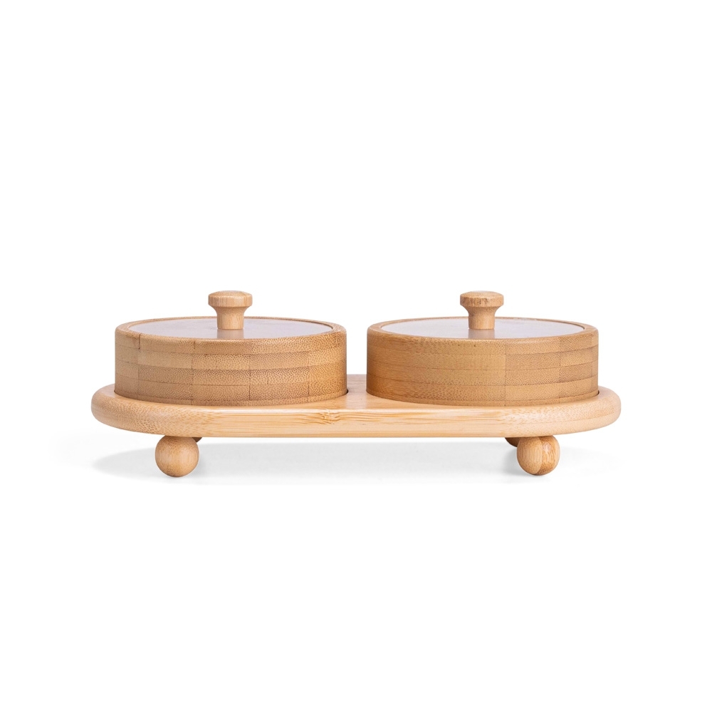 CONJUNTO POTES BAMBU 2 PEÇAS — foto 1 de 1