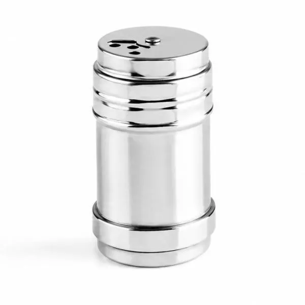 POTE PARA CONDIMENTO EM AÇO INOX - 8X4CM — foto 1 de 2
