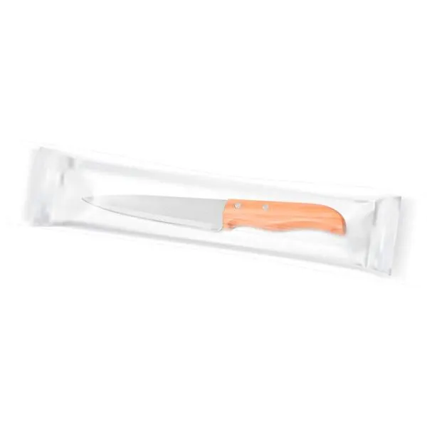FACA PARA COZINHA INOX / BAMBU - 7" — foto 1 de 2