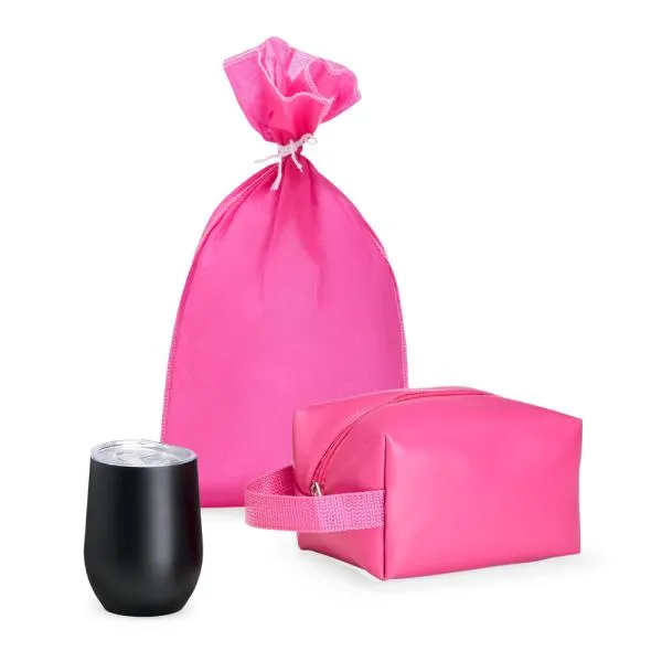 KIT COPO TÉRMICO E NECESSAIRE - 2 PÇS — foto 1 de 4