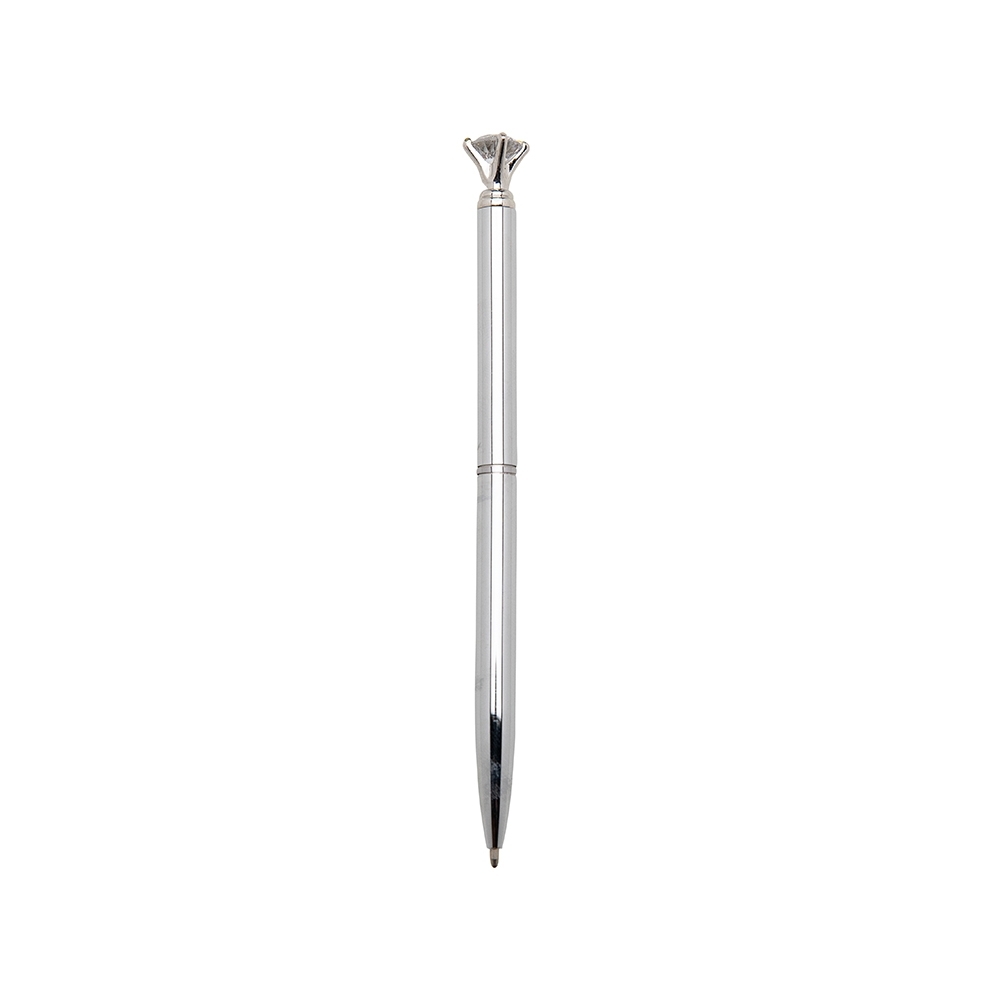 CANETA METAL DIAMANTE — foto 1 de 4
