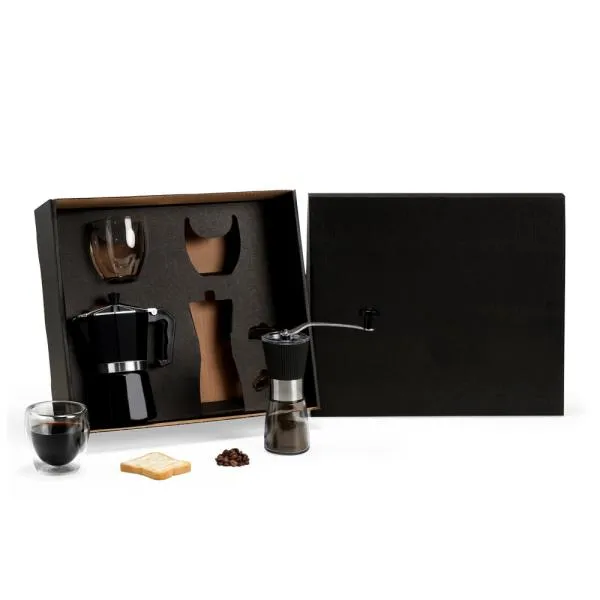 KIT PARA CAFÉ COM MOEDOR - 4 PÇS — foto 1 de 4