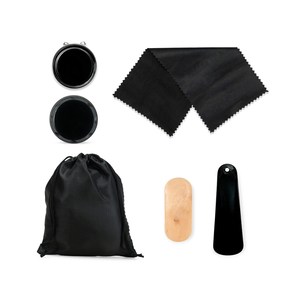 KIT LIMPEZA SAPATOS 5 PEÇAS — foto 1 de 1