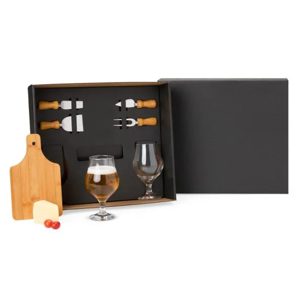 CONJUNTO PARA QUEIJO / CERVEJA - 7 PÇS — foto 1 de 4
