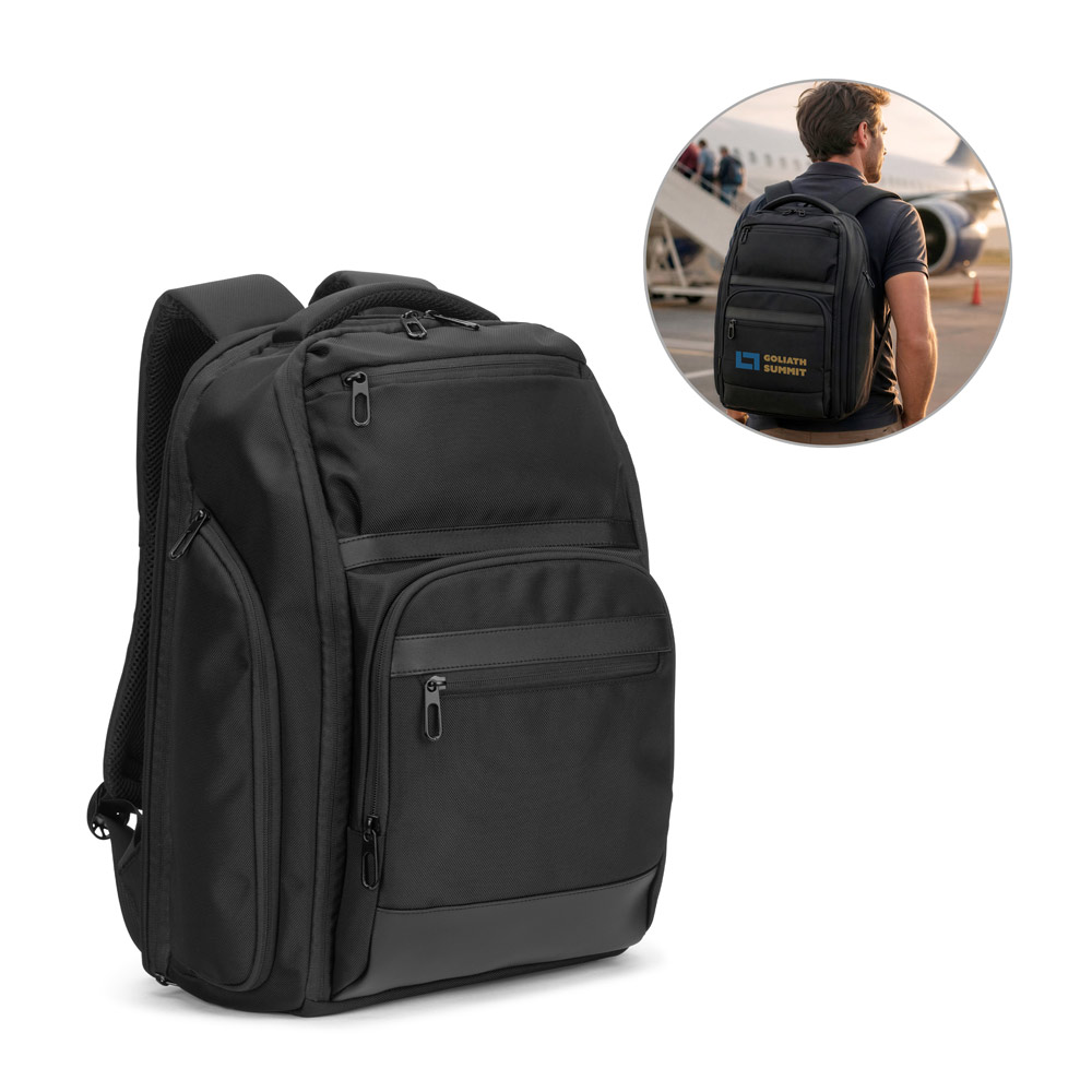 WILMINGTON. Mochila para notebook (17'3") com compartimento para organizar e transportar roupas em viagens (24L) — foto 1 de 2