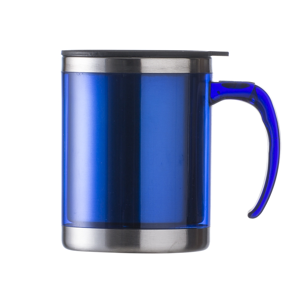 CANECA ACRÍLICA 400 ML COM TAMPA — foto 1 de 6