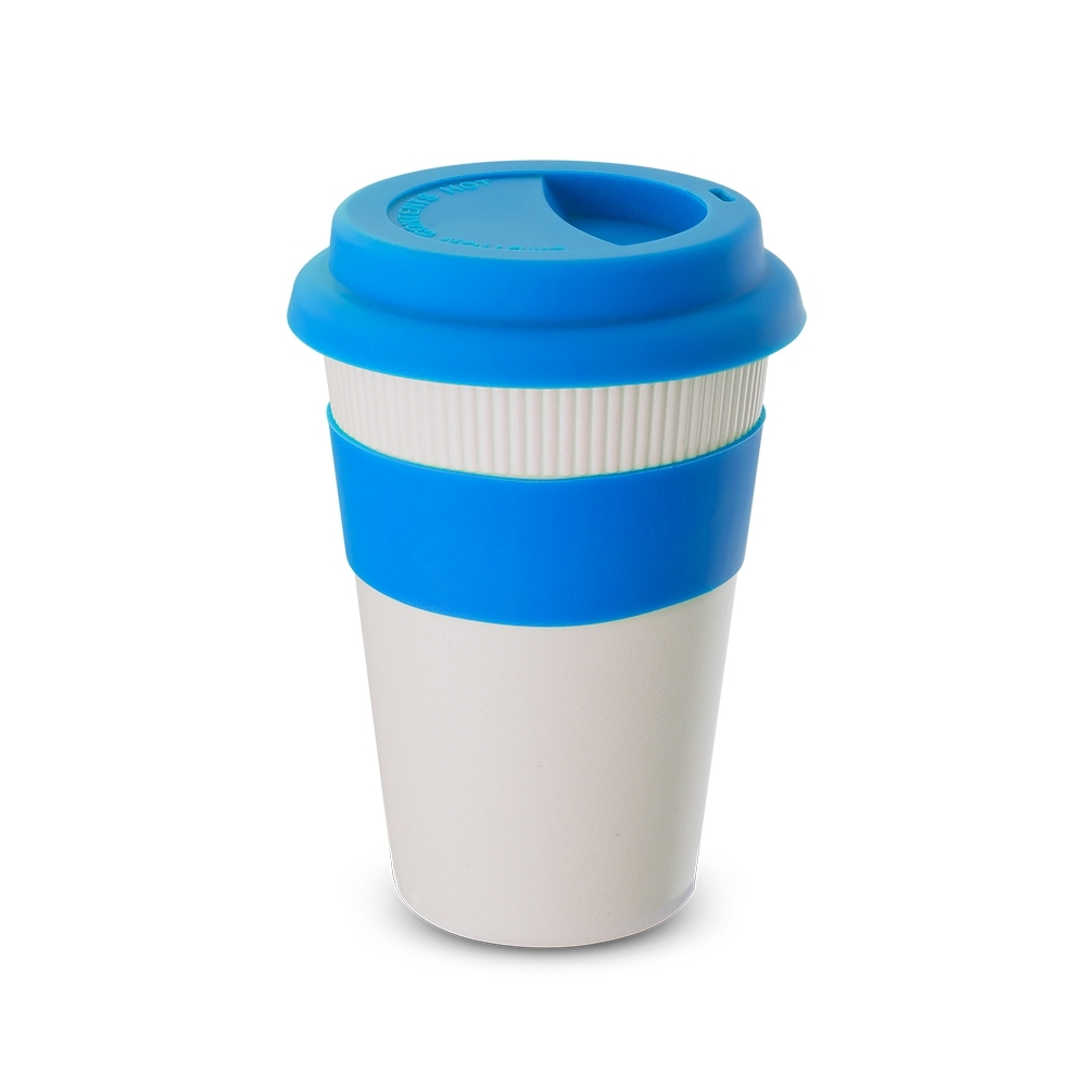 COPO FIBRA BAMBU C/ TAMPA 450ML — foto 1 de 4