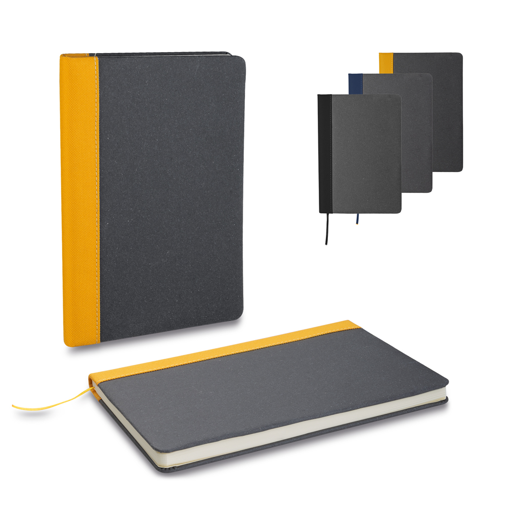 Caderno A5 em couro reciclado — foto 1 de 5