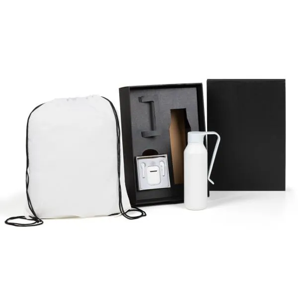 KIT MOCHILA, GARRAFA E FONE BLUETOOTH - 3 PÇS — foto 1 de 4