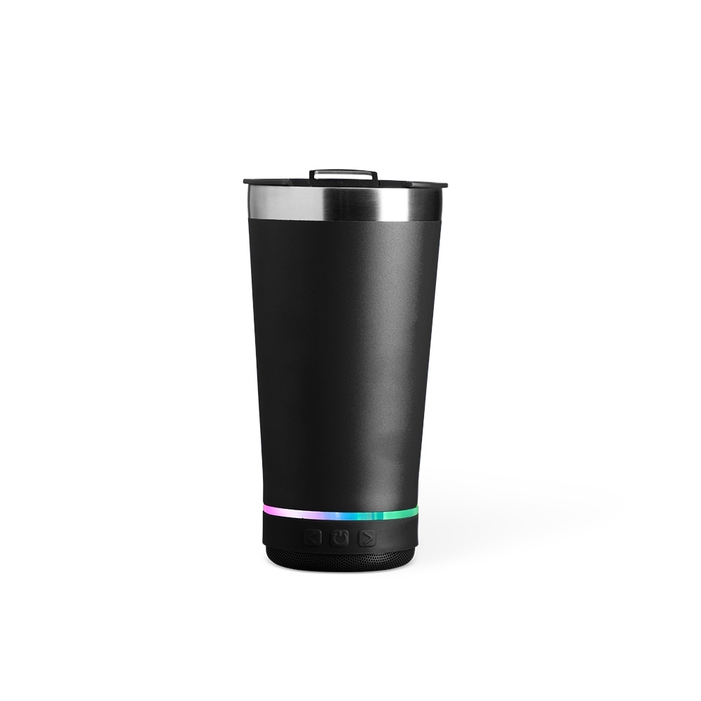 COPO TÉRMICO 400ML C/ CAIXA DE SOM — foto 1 de 7