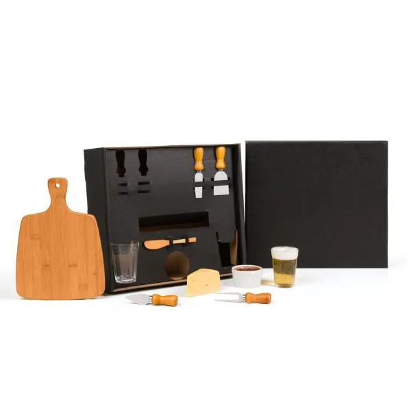 KIT PARA PETISCO / QUEIJO / CERVEJA - 9 PÇS — foto 1 de 6