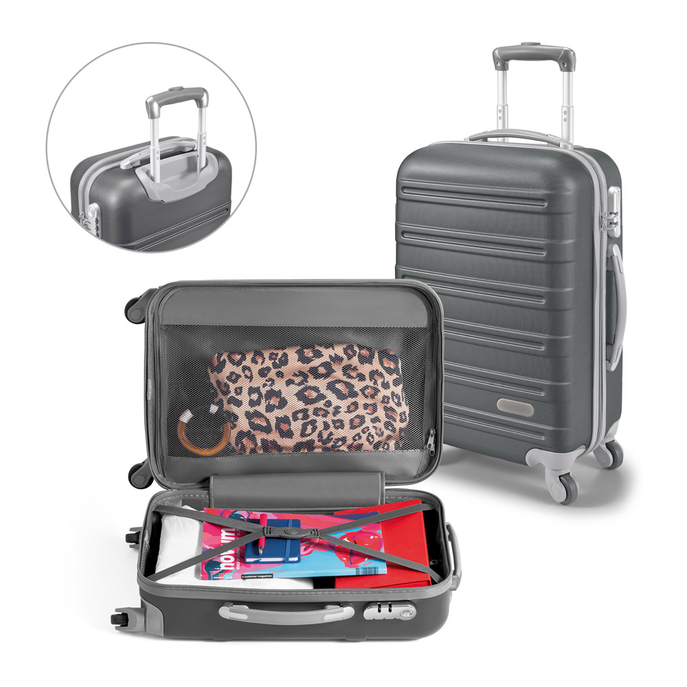 PHUKET. Mala de viagem executivo em ABS com interior forrado (36 L) — foto 1 de 2