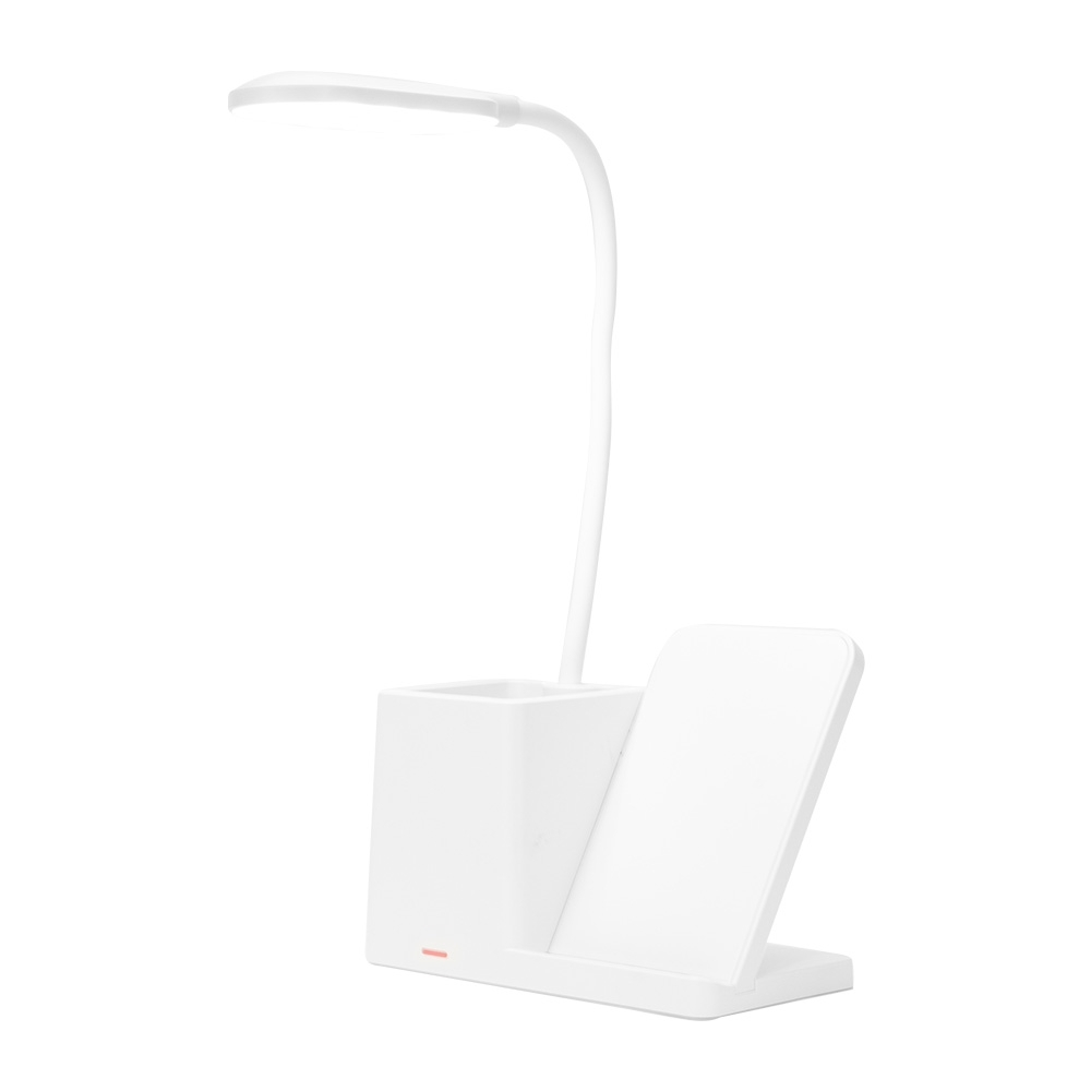 LUMINÁRIA LED COM CARREGAMENTO VIA INDUÇÃO E PORTA-CANETA — foto 1 de 1
