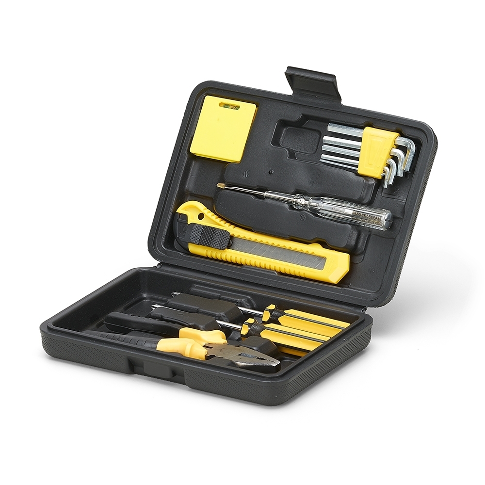 KIT FERRAMENTA 11 PÇS ESTOJO PLÁSTICO — foto 1 de 1