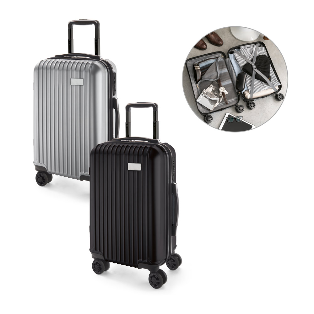 BRUGES 33L. Mala de viagem executivo em ABS e PET com interior forrado (33 L) — foto 1 de 3