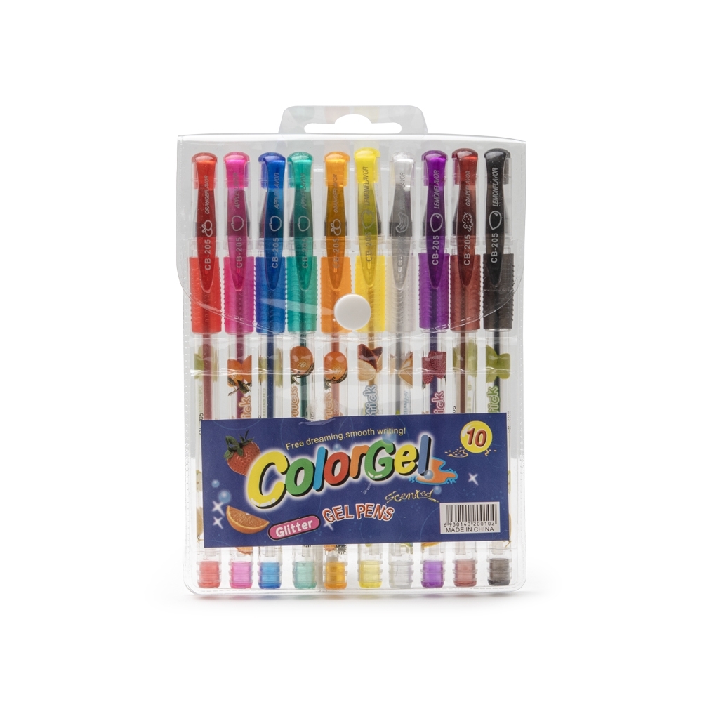 KIT CANETINHAS GEL COLORIDAS C/ 10 — foto 1 de 1