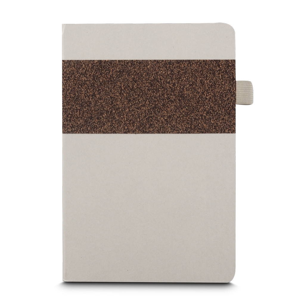 CADERNO FIBRA DE CANA E CAFÉ — foto 1 de 1