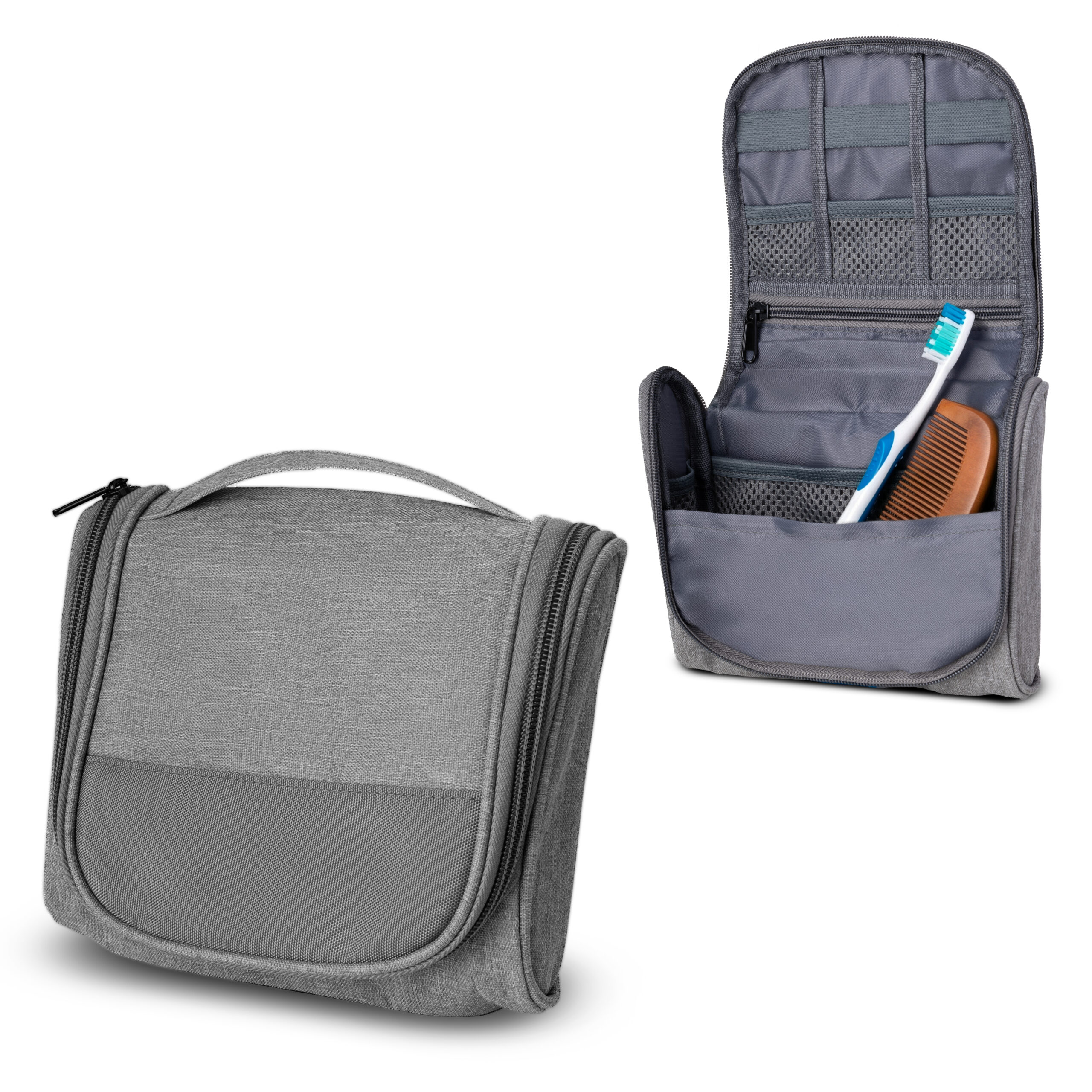 Necessaire em poliéster 300D (18x16x6cm) — foto 1 de 7