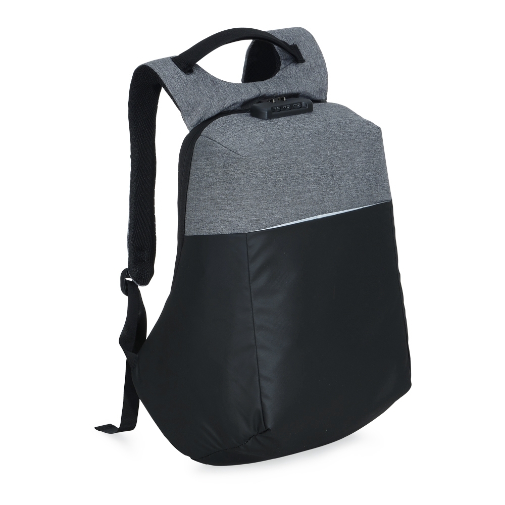 MOCHILA DE POLIÉSTER ANTI-FURTO USB COM SEGREDO 31L — foto 1 de 1