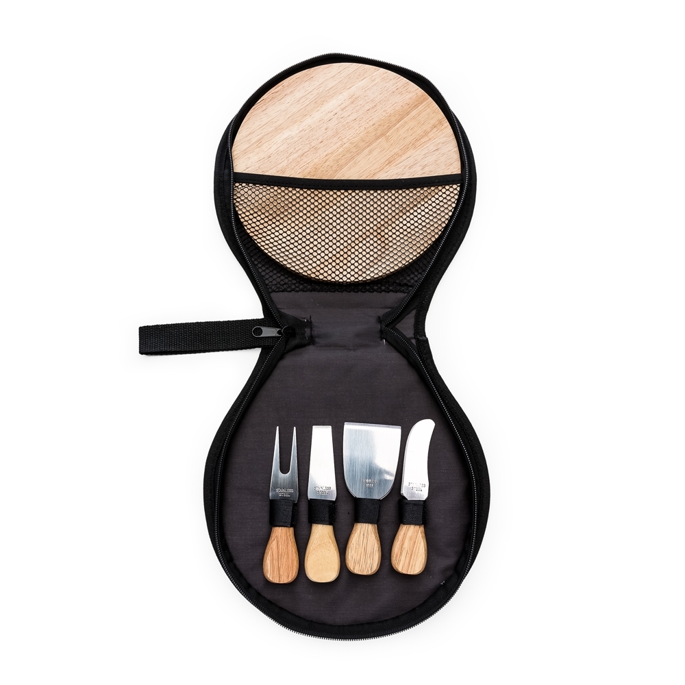 KIT QUEIJO C/ 5 PEÇAS BOLSA C/ ZIPER — foto 1 de 1