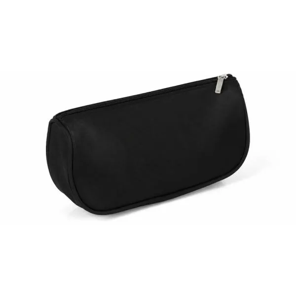 NECESSAIRE PRETA EM MICROFIBRA — foto 1 de 5