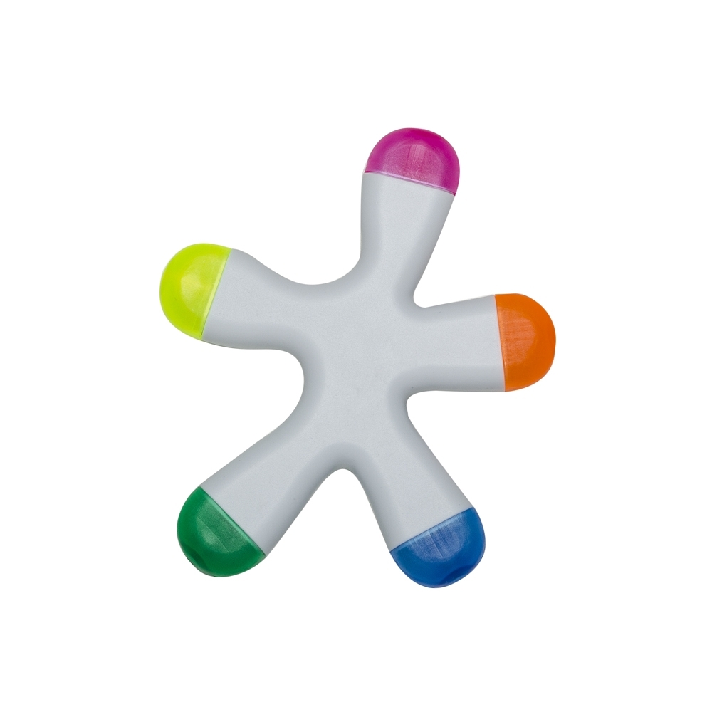 MARCA TEXTO SPLASH C/ 5 CORES — foto 1 de 1