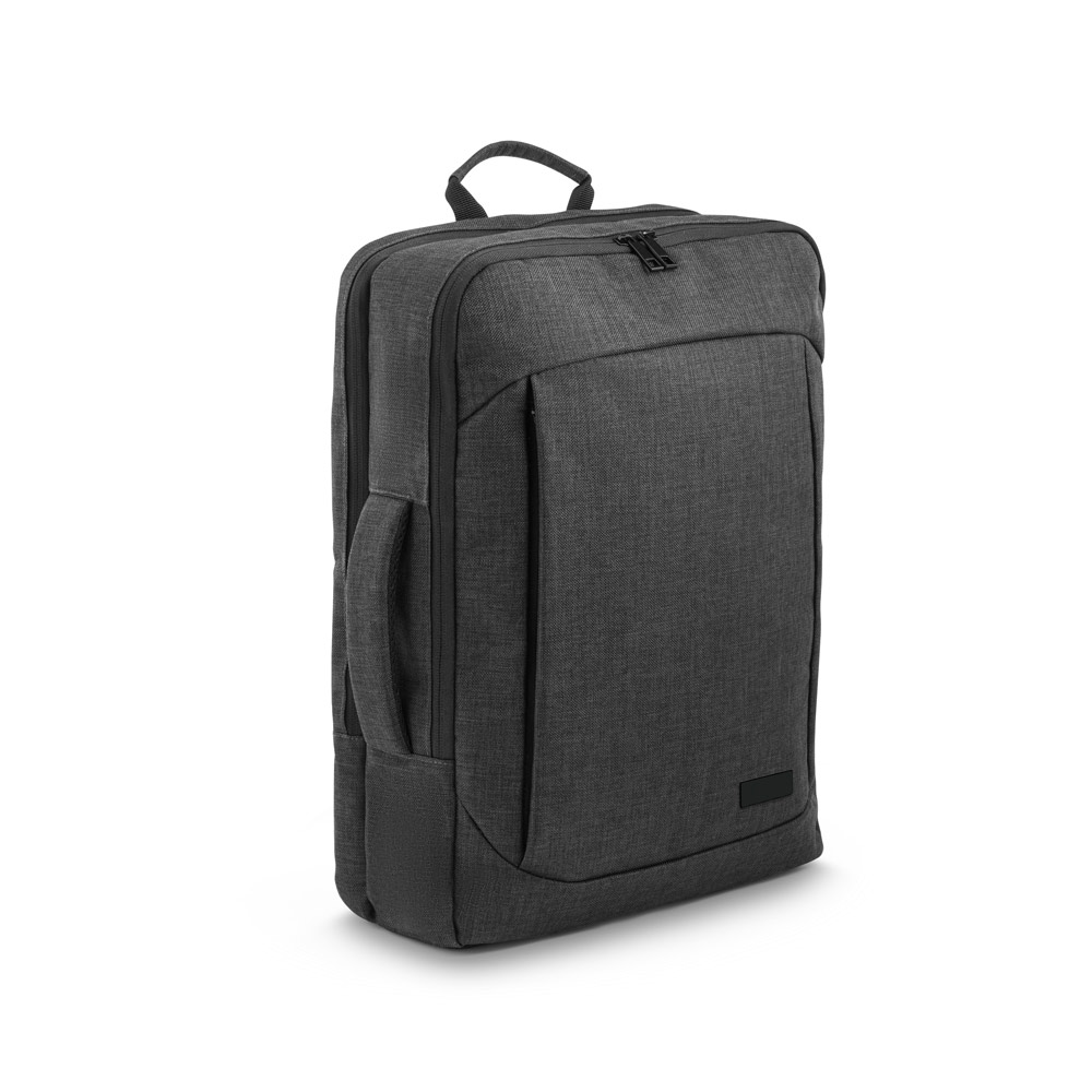 ALEXANDRIA PLATE. Mochila 2 em 1 em 600D para notebook (15'6" ) com placa para gravação (14 L) — foto 1 de 2