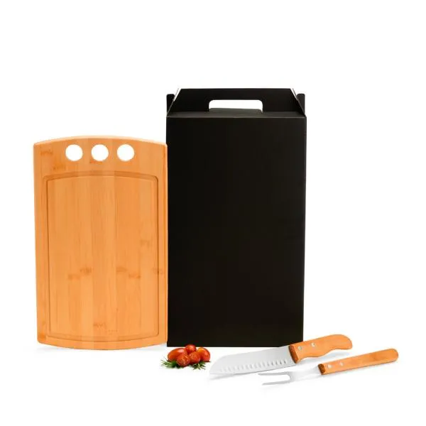 KIT PARA CHURRASCO - 3 PÇS — foto 1 de 4