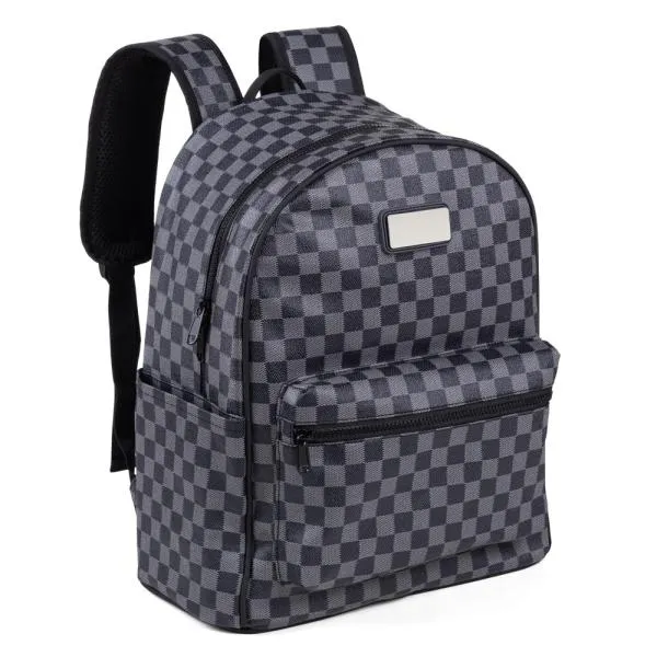 MOCHILA EM PVC - XADREZ — foto 1 de 9