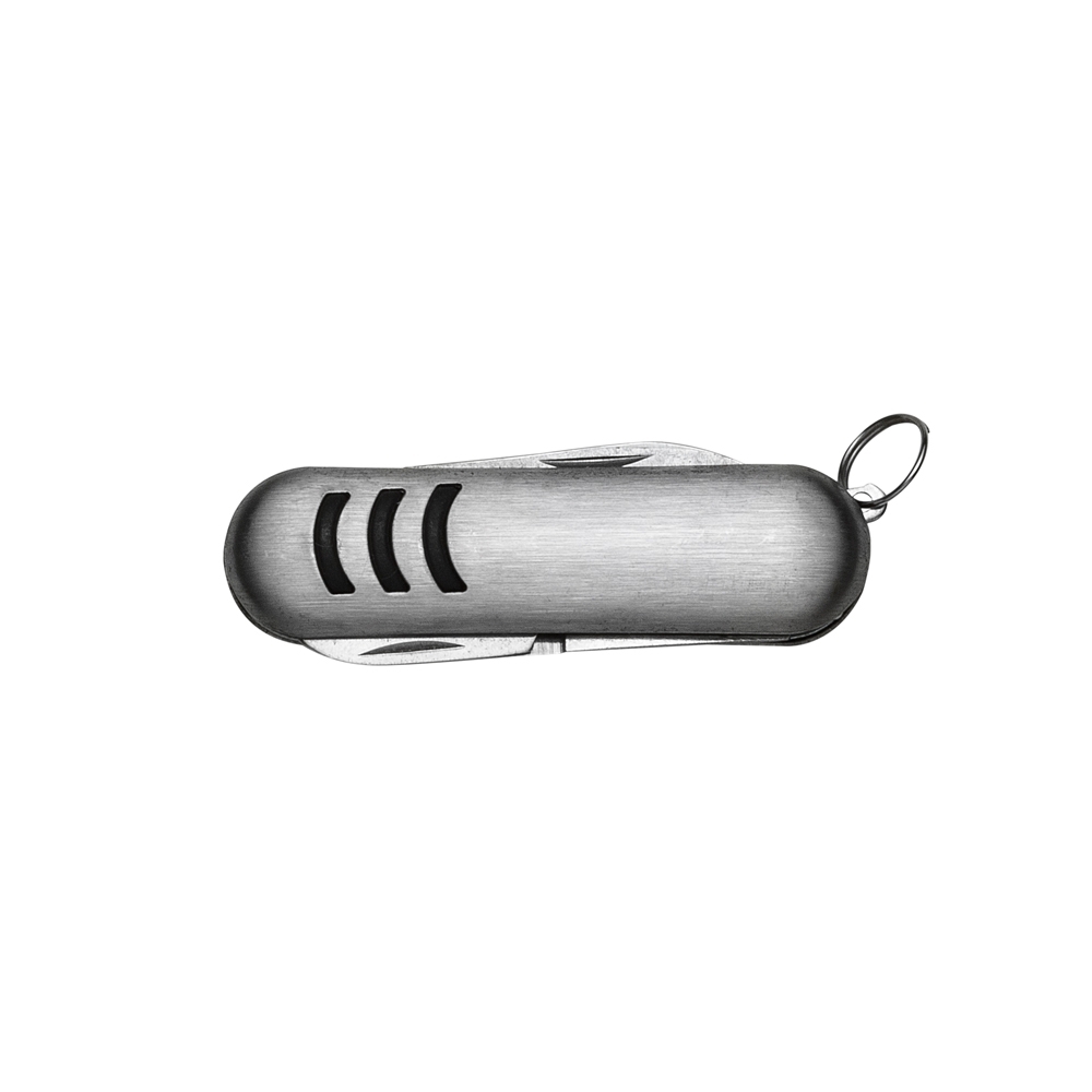 MINI CHAVEIRO METAL COM CANIVETE 3F — foto 1 de 1