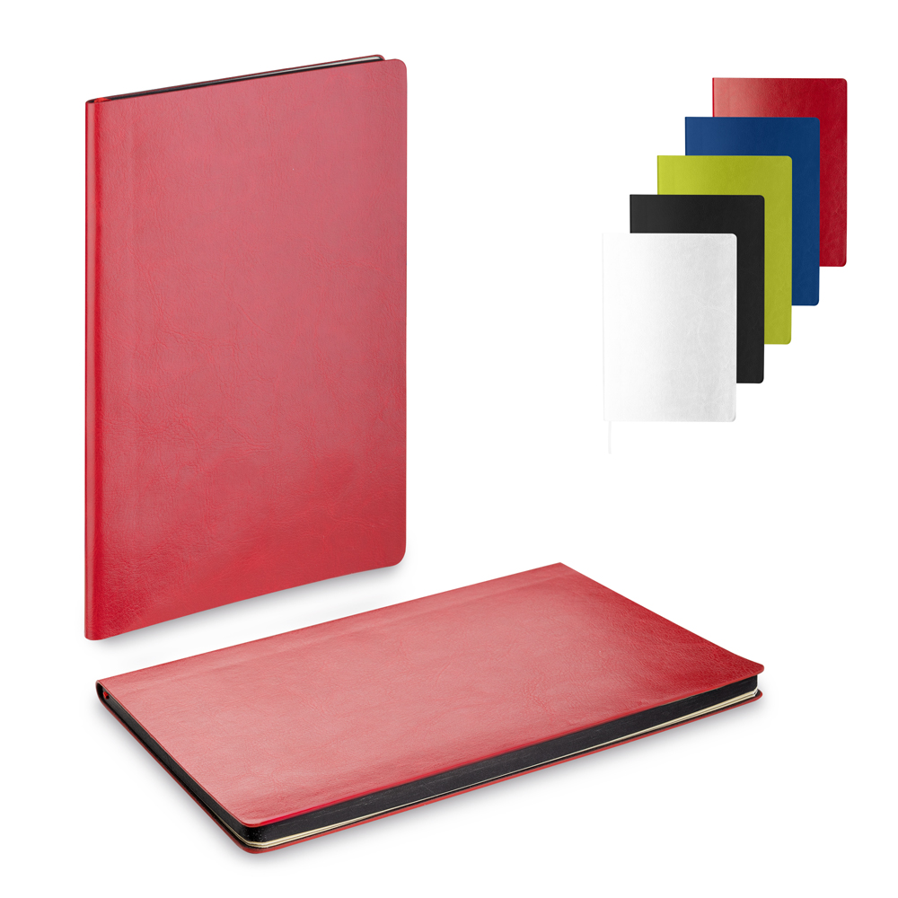 Caderno A5 em PU (21x14,9cm) — foto 1 de 10