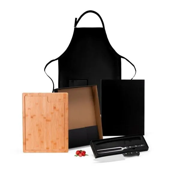 KIT PREMIUM PARA CHURRASCO - 4 PÇS — foto 1 de 5
