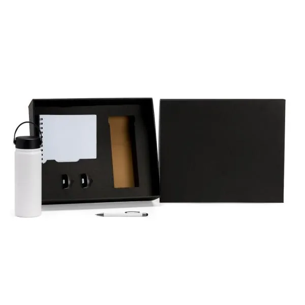 KIT GARRAFA, CADERNO E CANETA - 3 PÇS — foto 1 de 4