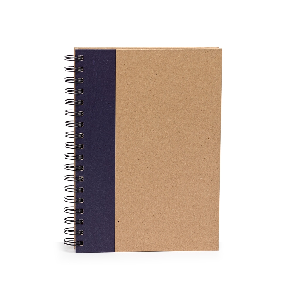 CADERNO CAPA KRAFT LAMINADA — foto 1 de 4
